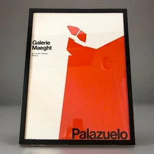 Pablo Palazuelo 1970 GALERIE MAEGHT Vintage Art Exhibition Lithograph Poster