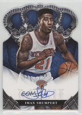 2012 Preferred Rookie Crown Royale Signatures 30/99 Iman Shumpert #457 Auto 9ih