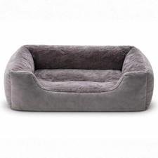 Pet Dog Cat Bed Calming Sleeping Kennel Puppy Super Soft Mat Pad Warm Nest