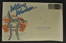 1961 Jeep 4x4 Pickup Truck Brochure Folder Cj-5 Universal Utility Wagon Fc-150