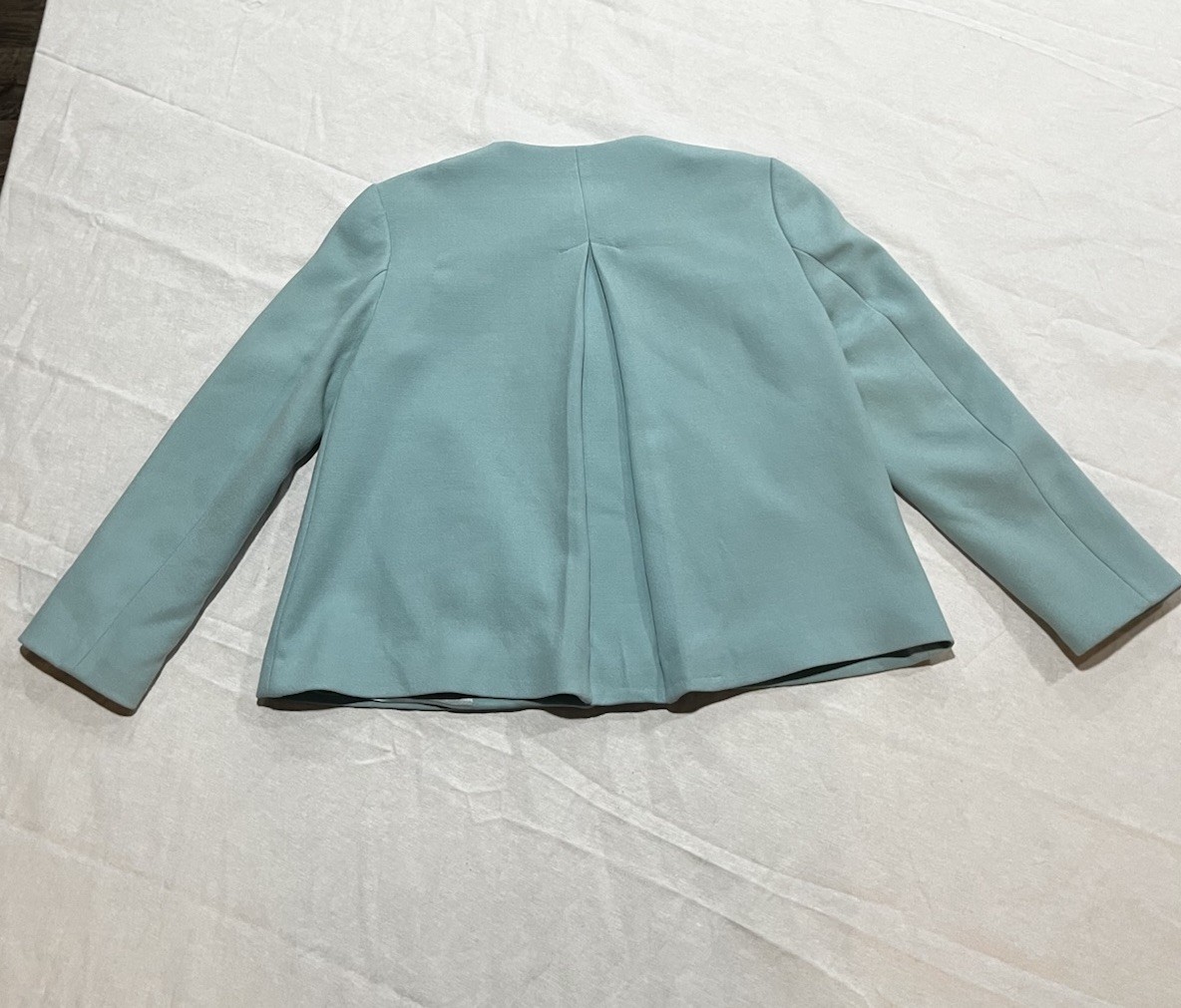 Zara Basic Size Small Blazer  Jacket Women's  Tea… - image 2