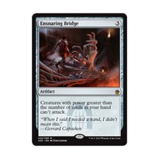 WotC MTG Masters 25 Ensnaring Bridge (MR) (Foil) NM