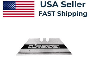 Stanley Fatmax 11-800L Carbide-Tipped Utility Knife Blades, 50 Pack Rusted