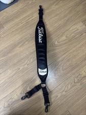 Titleist Golf Cart / Tour Staff Bag Shoulder Strap, Black, heavy duty