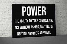 Motivational Canvas Art - Inspirational Wall Decor for Office and Home
