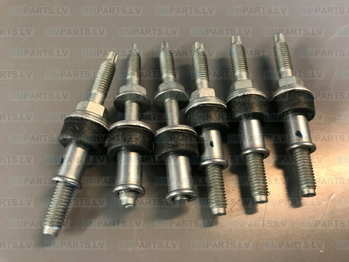 6x NEW GENUINE BMW E46 E90 E60 E65 CYLINDERHEAD COVER FIXING 