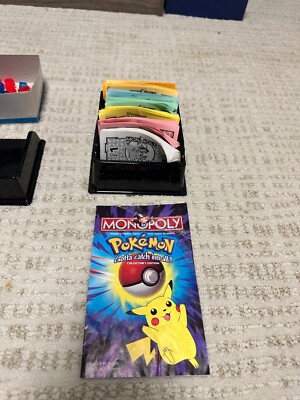 Hasbro Pokemon Collector's Edition Monopoly Vintage 1999