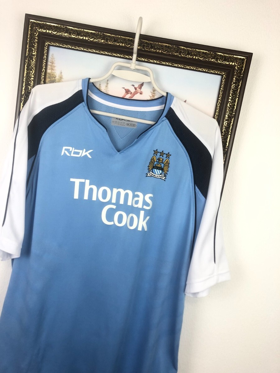 Manchester City Home football shirt 2006 Soccer Reebok Mens Jersey
