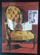 Carte Maximum Timbre N° 2072 La Lutherie Oblitéré Mirecourt 1979