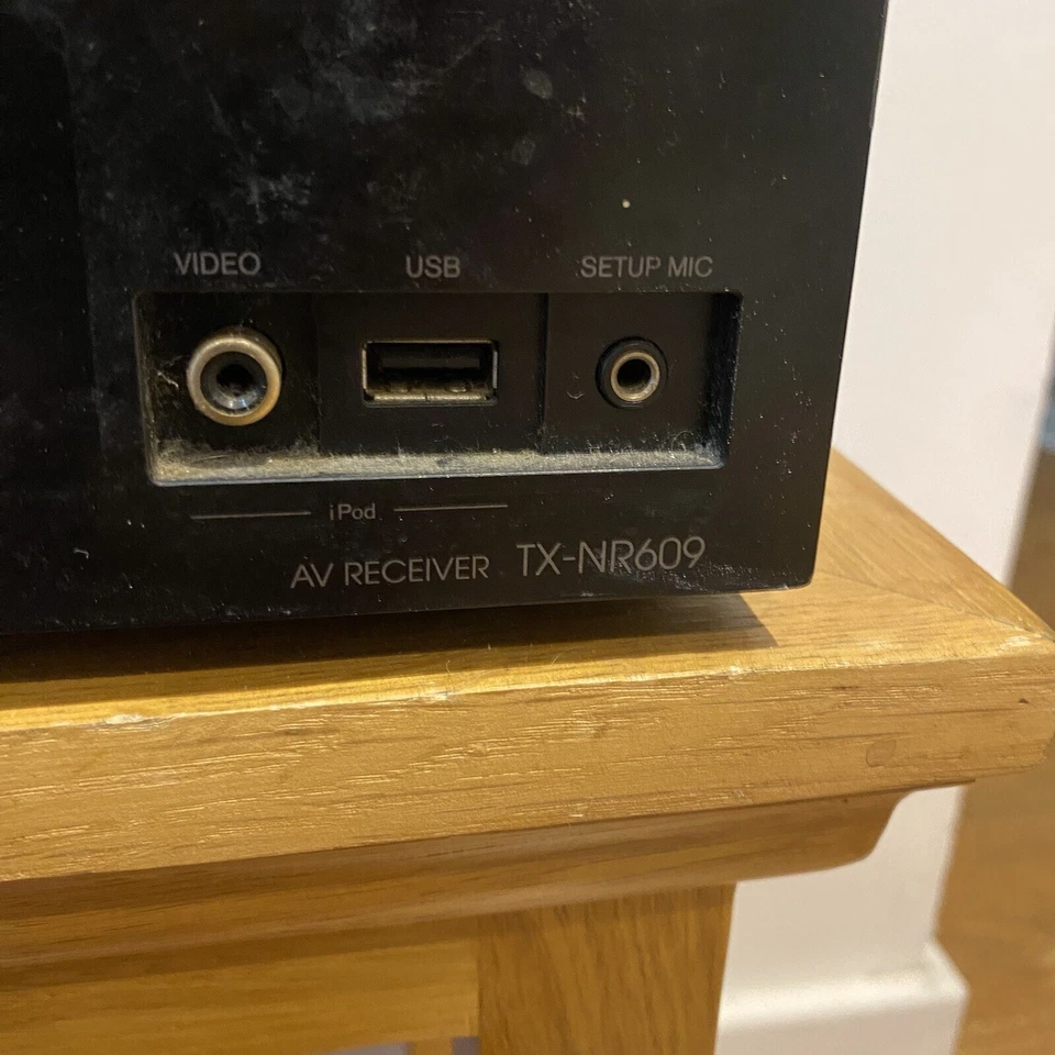 ONKYO TX-NR609 7.2 Channel 160 Watt Receiver - Black - HDMI *PARTS* - Image 4 of 4