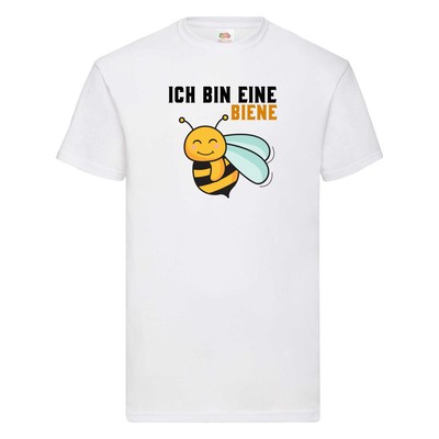 Ich bin eine Biene | inker | Honig T-Shirt Weiß
