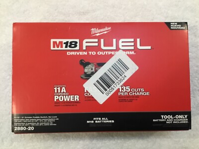 Milwaukee M18 FUEL M18 REDLITHIUM Battery Braking Grinder, 5 In Diameter, 2880-20 - Foto 7