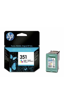 Original HP 351 Tri-Colour Tintenpatrone Vivera HP Tintenstrahldrucker CB337E - versiegelt