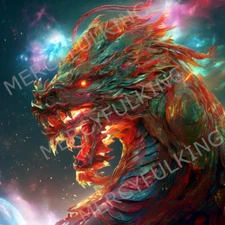 Dragon - Digital AI Art Image (4k HD) High Resolution Print Download