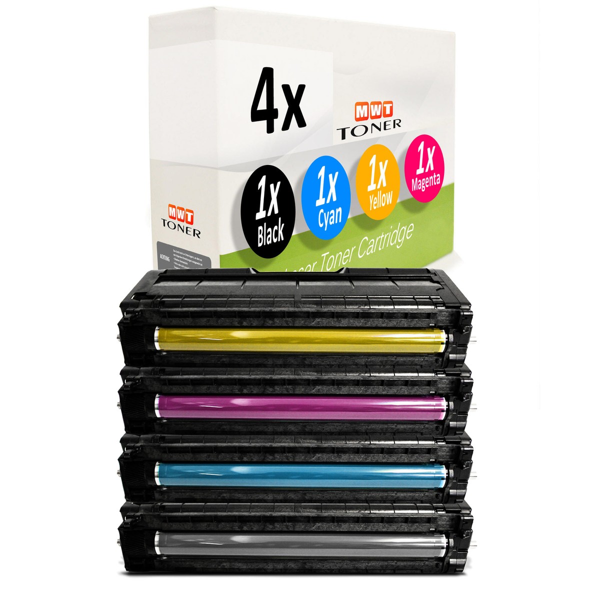5x Patrone für Ricoh Aficio SP C-222-dn SP C-240-dn SP C-221-n SP C-220