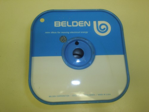 BELDEN 8669-000250' Feet Sleeve tin/cu .5" 12.7mm braided Mfg USA 76 meters NEW - Picture 2 of 5