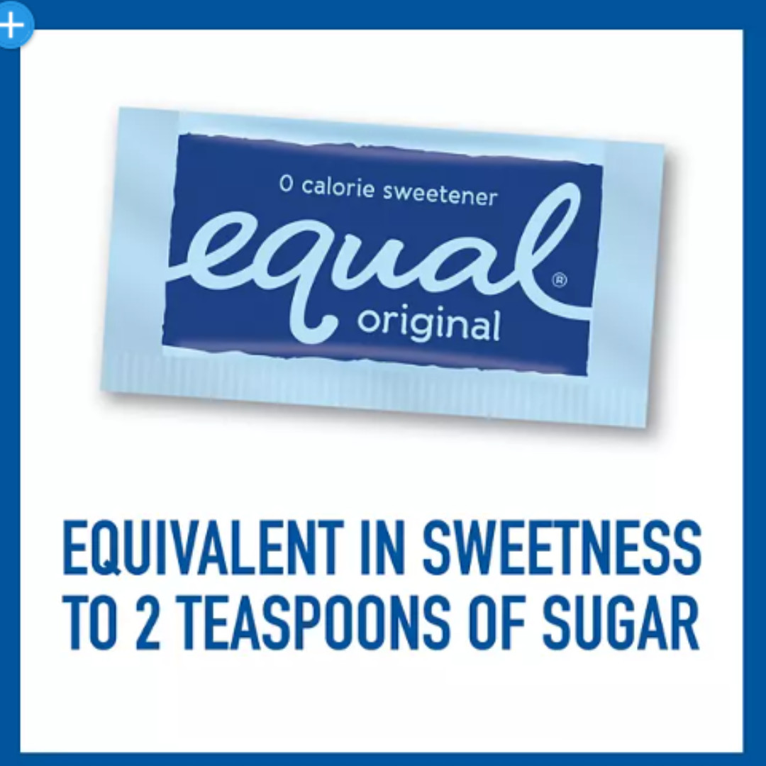 Equal Zero Calorie Sweetener Packets 1000 ct