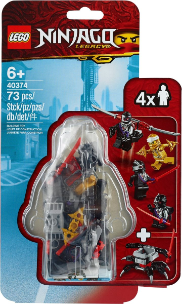 Lego 40374 Golden Zane Accessory Set NINJAGO Legacy Brand New