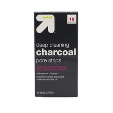 up up Deep Cleaning Charcoal Pore Strips x 18 - New