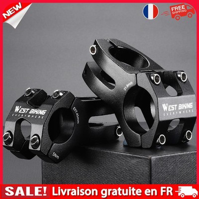 WEST BIKING Short Handlebar Stem High-strength Bike Stem 45mm for Mountain Bike