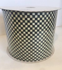 MacKenzie Childs Small Courtly Check Fabric 6 x 5 Yds NEW