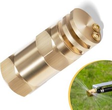 6542-1FBA Spray Nozzle 1/2" FPT Orifices 20 90 180 Caps , 5.9 GPM, 40 PSI