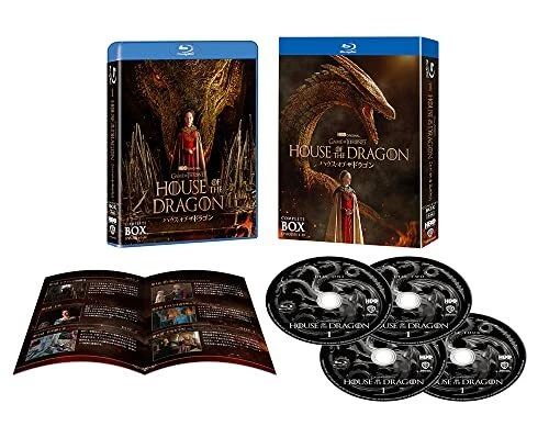 House of the Dragon Season 1 Blu-ray Complete Box JAPAN