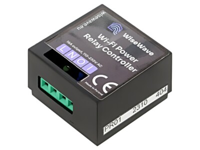 WI-FI POWER RELAY 16A CONTROLLER Steuerung 1 Kanal WiseWave Doseneinbau 110-230V