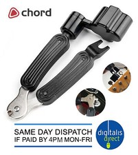 Guitar String Winder 3 in 1  Plug Puller & String Cutter Banjo Mandolin Ukelele