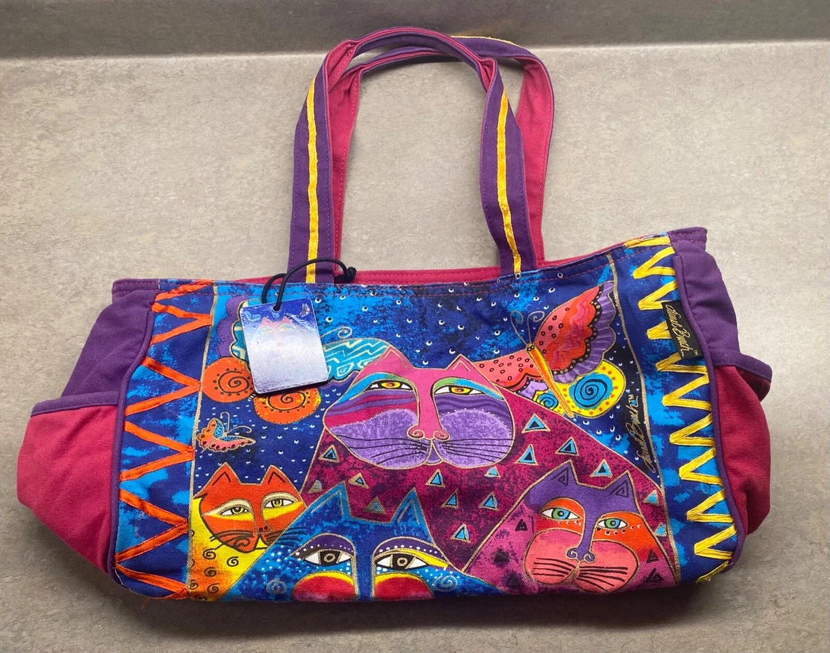 Buy Laurel Burch Fantasticats Cats Medium Tote Handbag, LB5232 at Amazon.in