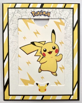 Pikachu Special Rahmen 25th Anniversary | Pokemon McDonald's McDo 2021