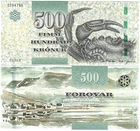 Faroe Islands 500 Kronur 2011 UNC