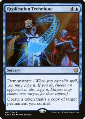 MTG Magic the Gathering Replication Technique (31/465) Commander