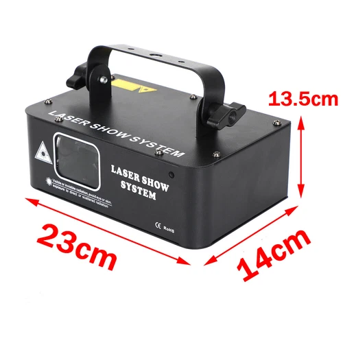 500mW DMX RGB LED Laser Beam Scanner Projector DJ Disco Party Stage Laser Lights - Picture 19 of 23