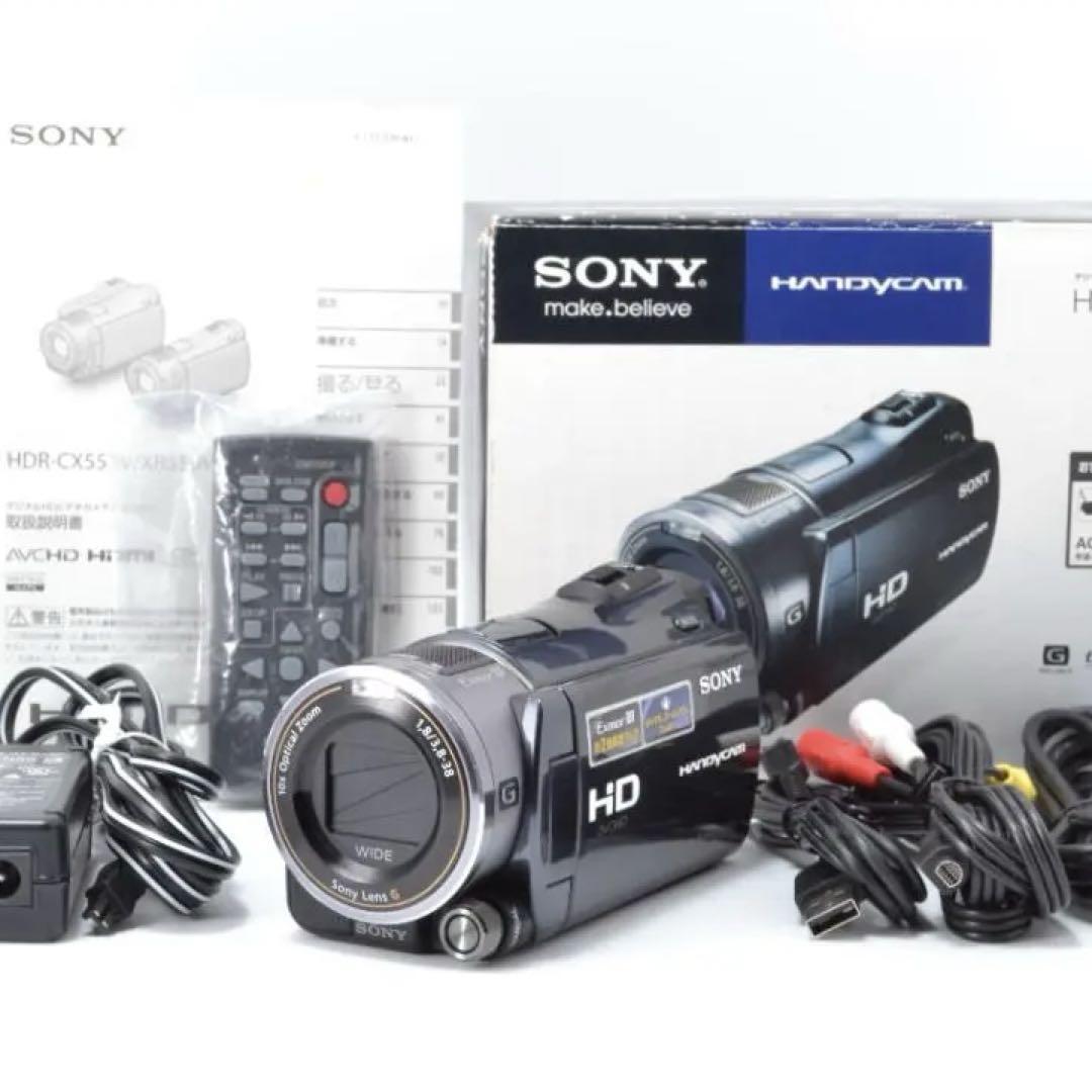 HDR-CX550V フルセット　美品 Sony HDR-CX550V Handycam Digital HD Camcorder Recorder Operation