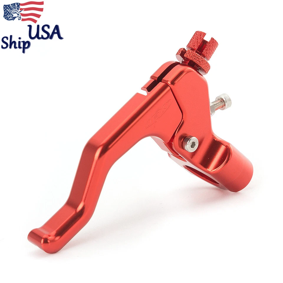 Palanca de embrague de cable de rendimiento CNC rojo CNC para CRF250X/CRF450R/CRF450X 02-16 Foto 4 de 4