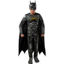 Boys Child Girls The Batman LIGHTS UP Halloween Costume Size Medium 8 NWT
