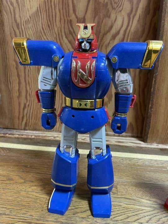 Power Rangers Alien Ninja Kakuranger DX Samuraiman Megazord BANDAI