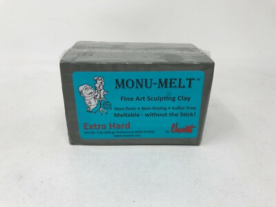 Chavant Monumelt Extra Hard (Green) 2 Lb Brick