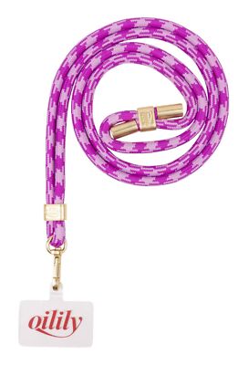 Oilily Aileen Phone Cord Schulterriemen Orchid Bouquet violett flieder Neu