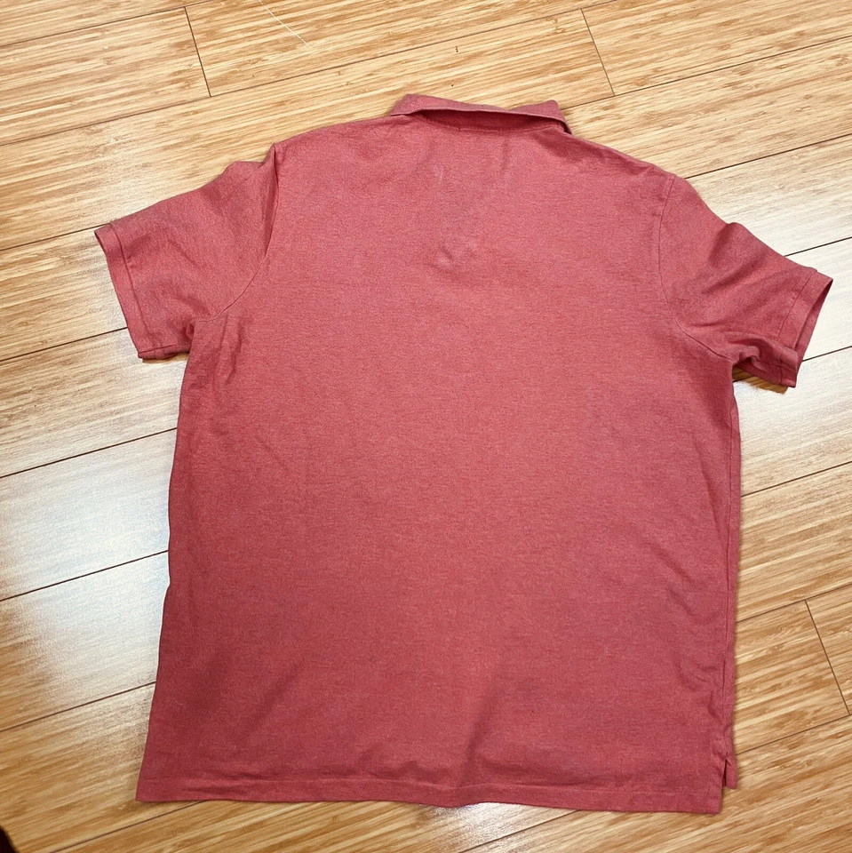 Polo Por Ralph Lauren Para Hombres Rosa Polo Calce Clásico XL X-Grande Foto 2 de 3