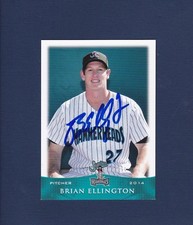 Brian Ellington signed Jupiter Hammerheads 2014 Grandstand baseball card