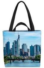Frankfurt Skyline Tasche Frankfurter Römer Main Skyline Hauptbahnhof Bahnhofsvi