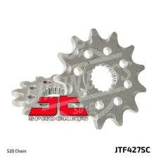 JT Sprockets 520 Front Sprocket Self Cleaning Steel 12 Teeth Natural JTF427.12SC