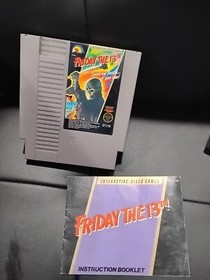 Friday the 13th Nintendo NES Game With Original Sleeve