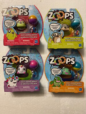 Zoops LOT OF 4 Electronic Twisting Zooming Climbing Toy Pet Toy Wacky Zooming