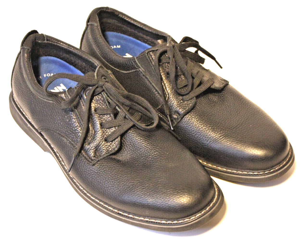 SAOLA Scarpe Oxford uomo Nunn Bush comode in pelle con lacci nere taglia 9 5 W