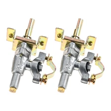 2x Gas Burner Control Valve for 4 Burner Select 36" Gas Griddle Cooking Station
