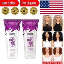 Curl Talk Frizz Control Gel Defining Cream 2-Pack - Ultimate Curls Solution