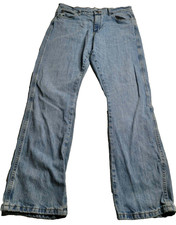 Wrangler Retro Boot Cut Denim Jeans Men's 36x36 100 Cotton Western Cowboy
